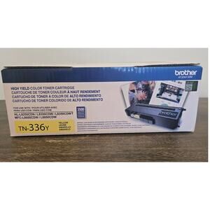 Brother TN-336Y High Yield Color Toner Cartridge YELLOW